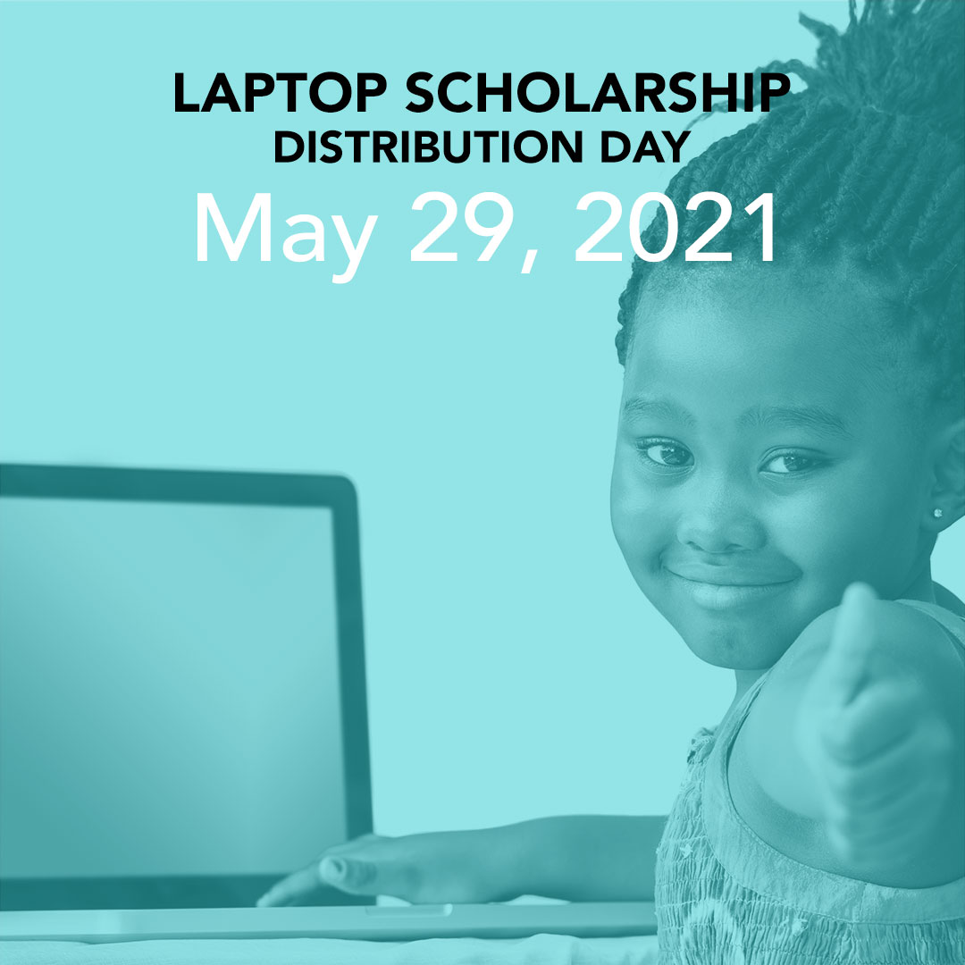 Laptop Scholarship Distribution Day Overtown Children & Youth Coalition